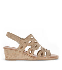 Pearl Wedge Sandal Natural Cork - Women