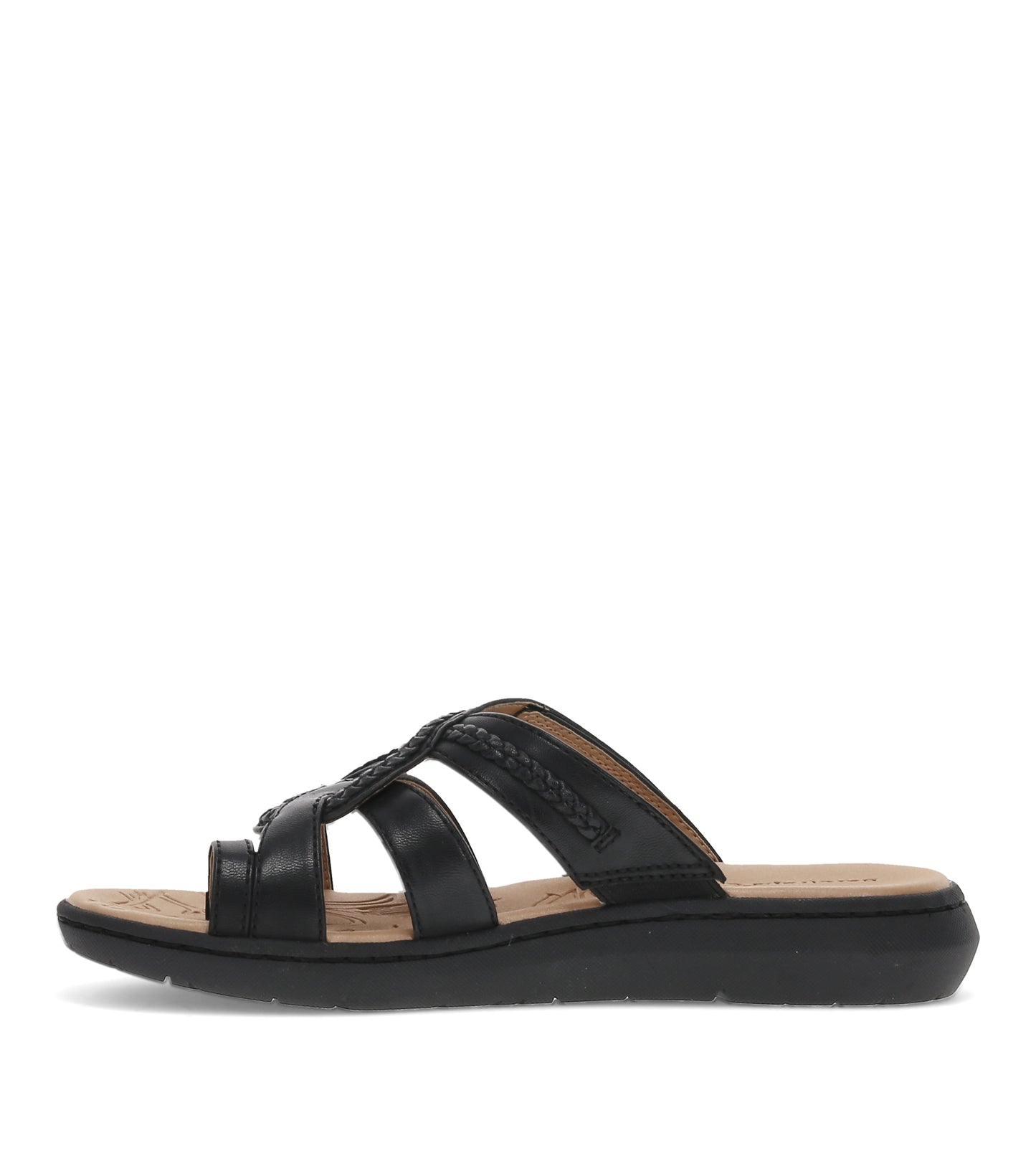 Queenie Slide Sandal Black - Women