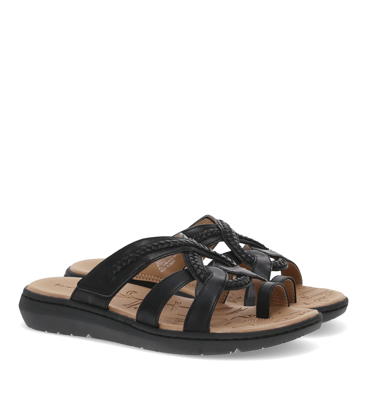 Queenie Slide Sandal Black - Women