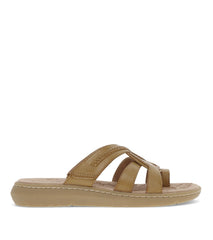 Queenie Slide Sandal Caramel - Women