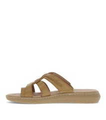 Queenie Slide Sandal Caramel - Women