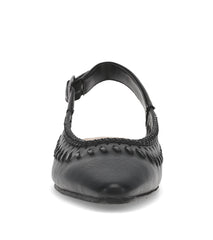 Rachael Slingback Flat Black - Women