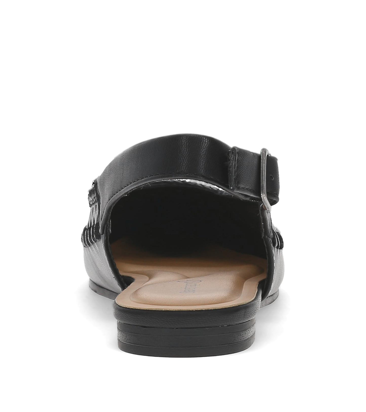 Rachael Slingback Flat Black - Women