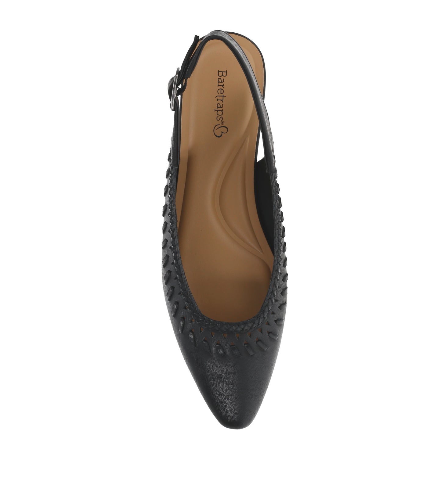 Rachael Slingback Flat Black - Women