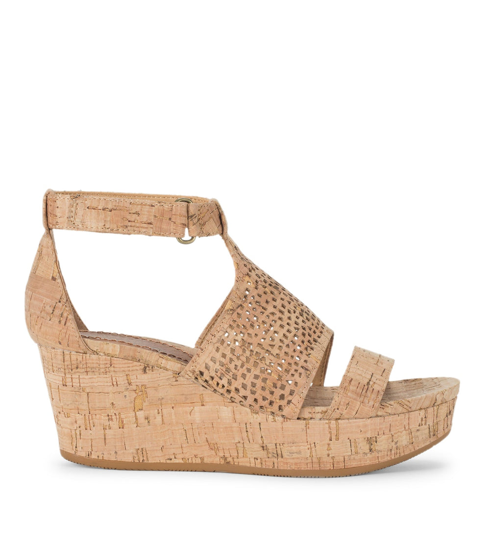 Raisie Wedge Sandal Natural Cork - Women