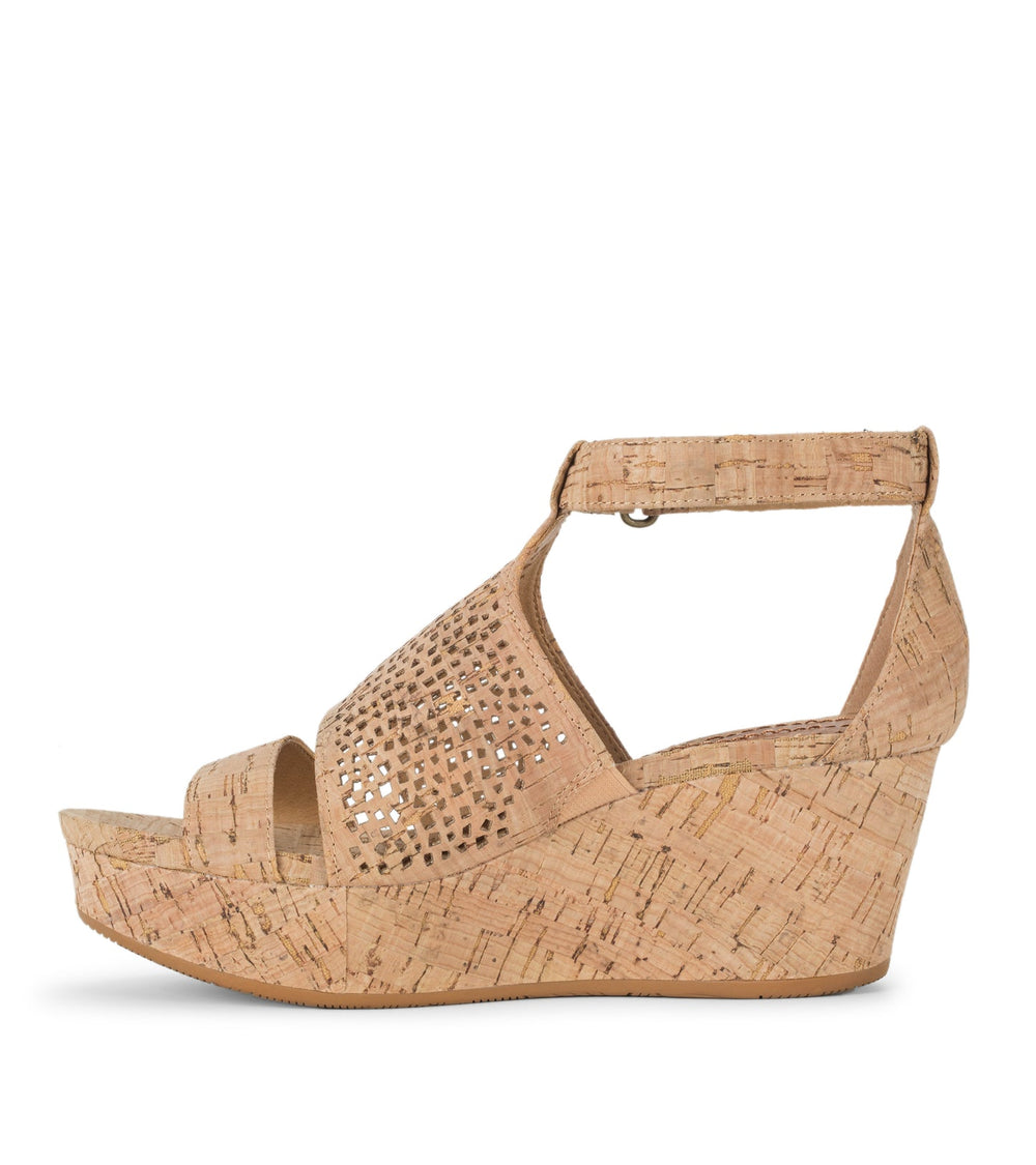 Raisie Wedge Sandal Natural Cork - Women