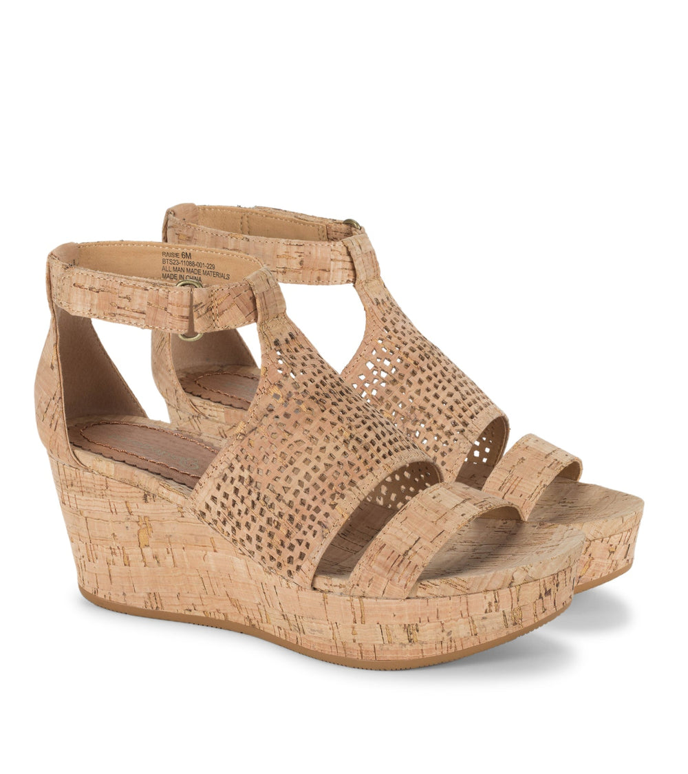 Raisie Wedge Sandal Natural Cork - Women