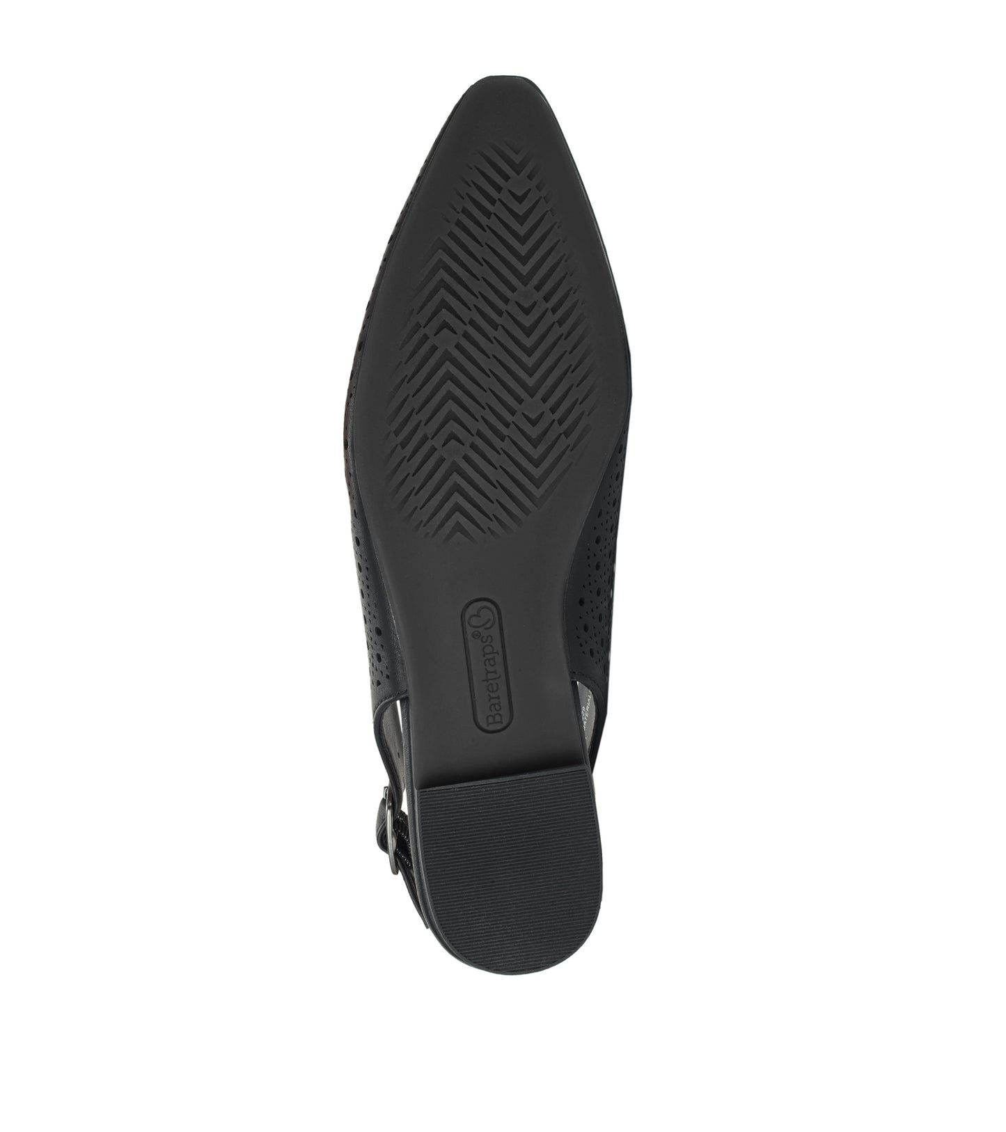 Riva Slingback Flat Black - Women
