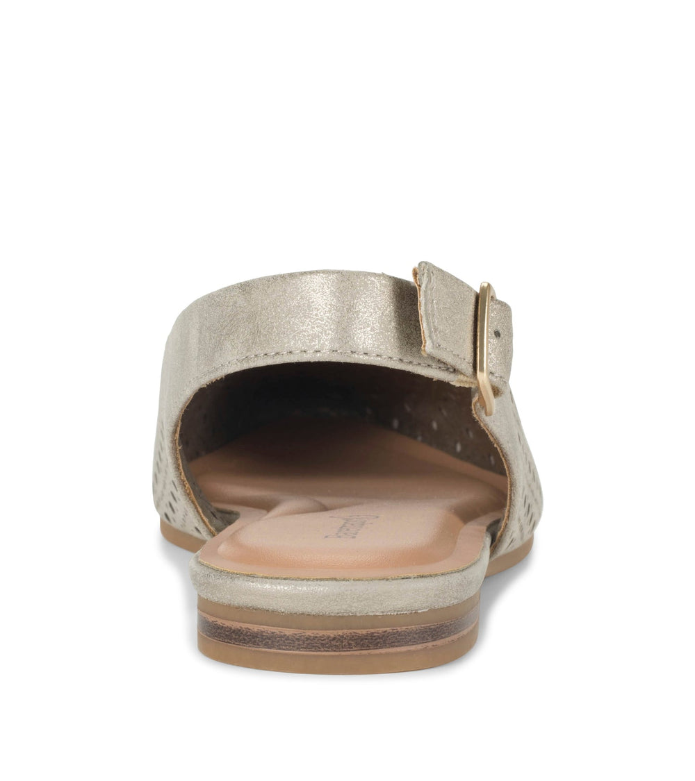 Riva Slingback Flat Champagne - Women