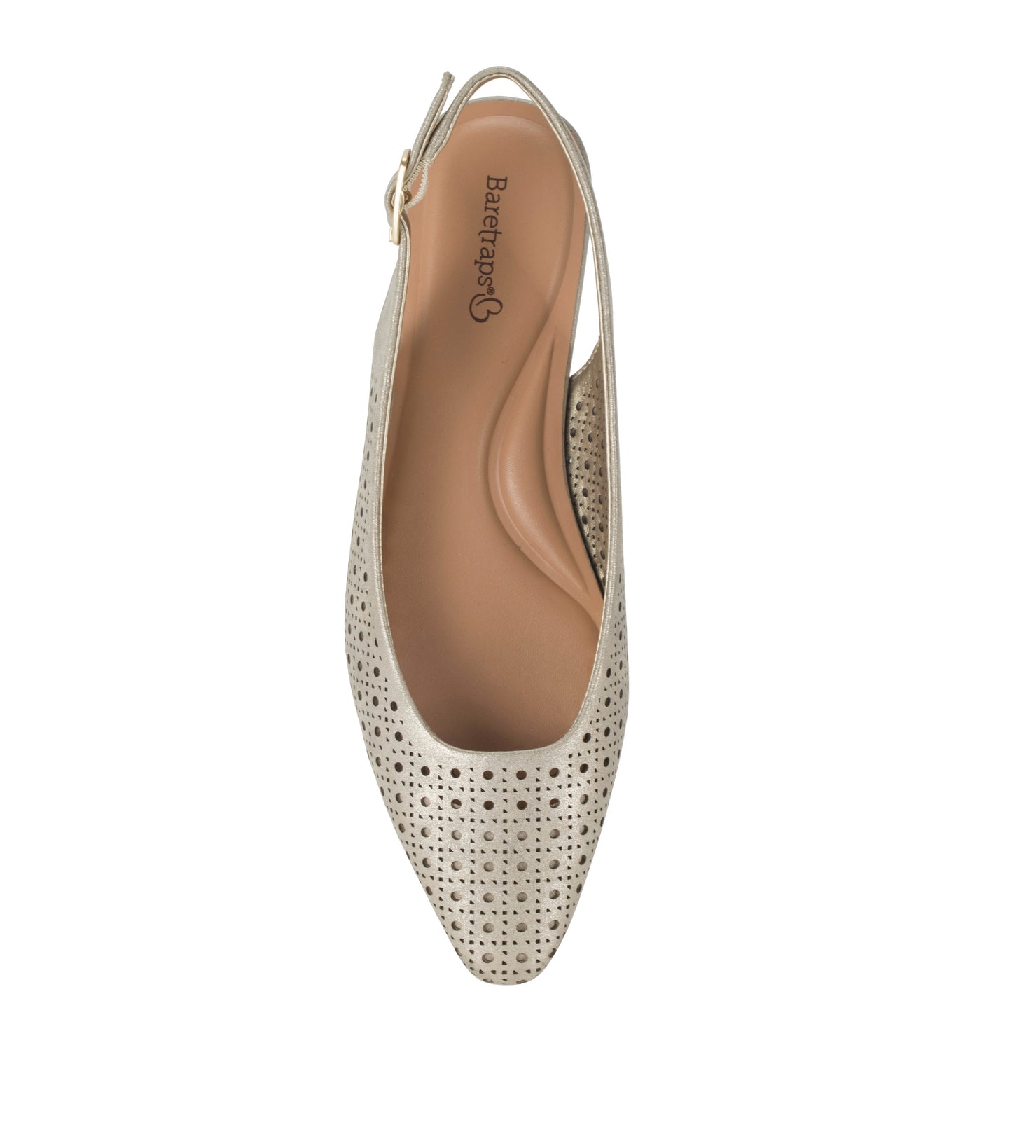 Riva Slingback Flat Champagne - Women
