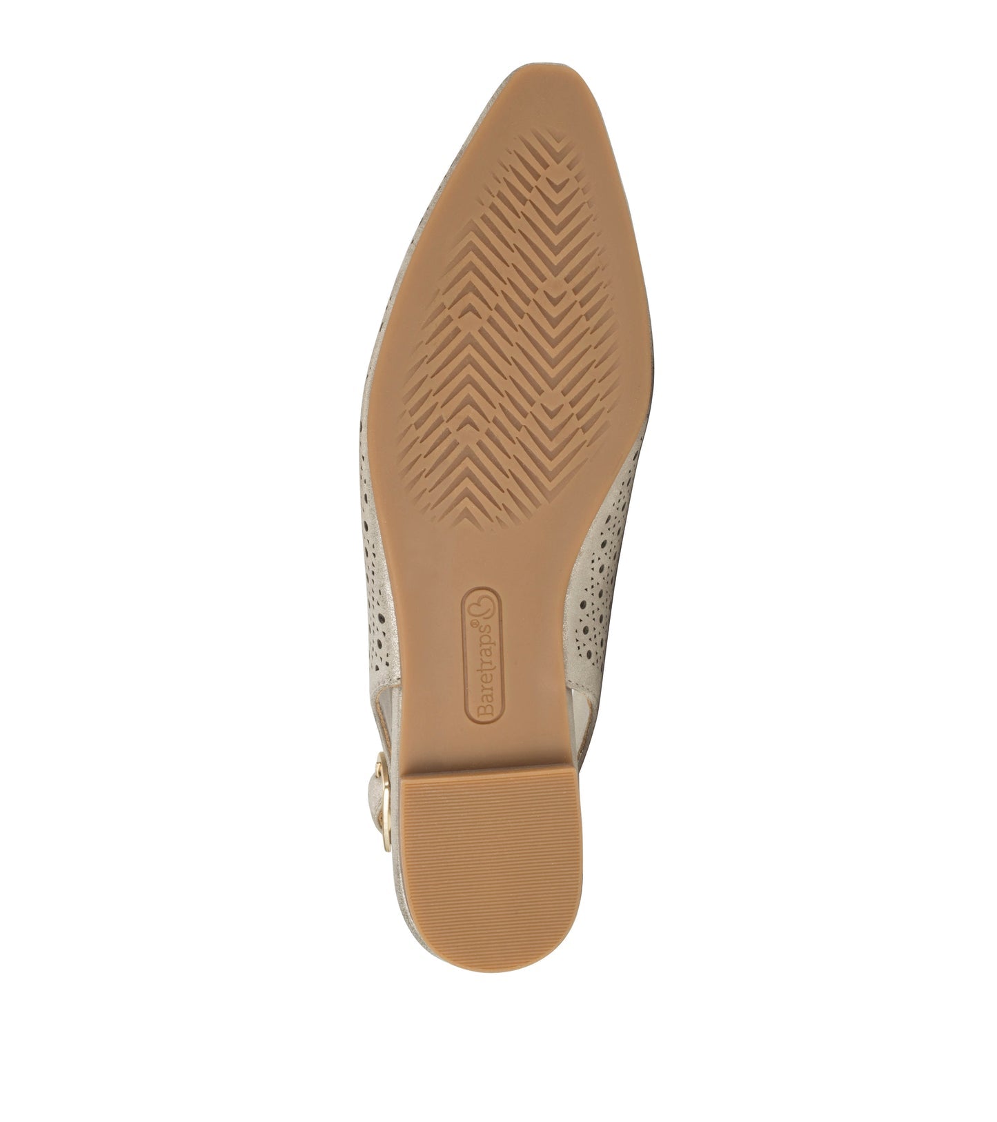 Riva Slingback Flat Champagne - Women