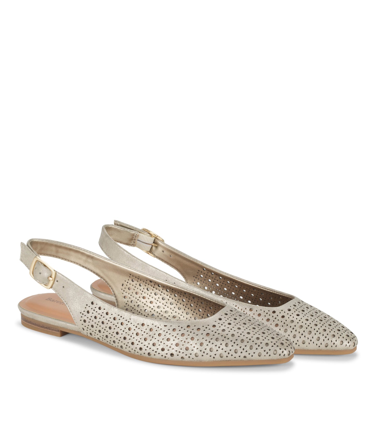 Riva Slingback Flat Champagne - Women