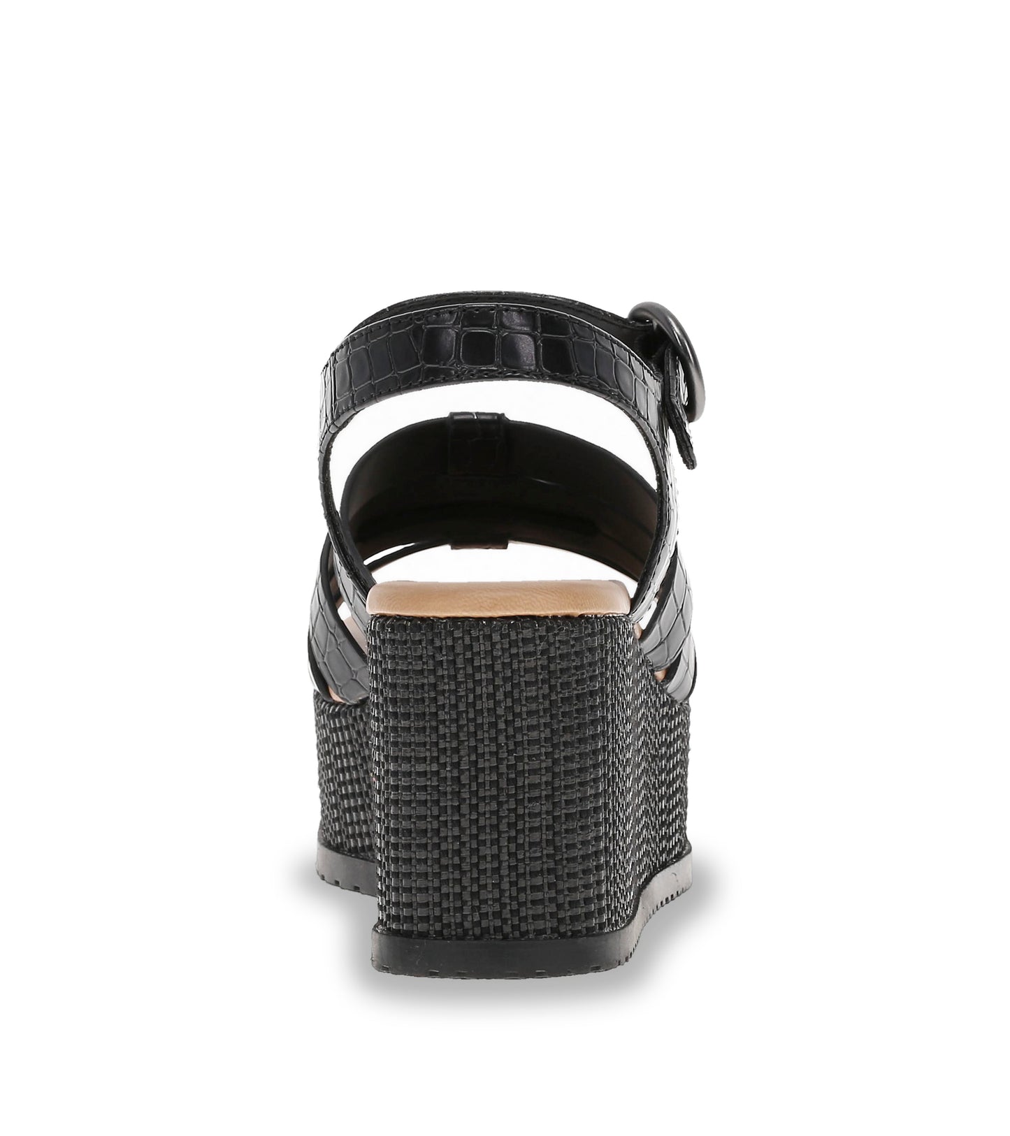 Savannah Wedge Sandal Black - Women