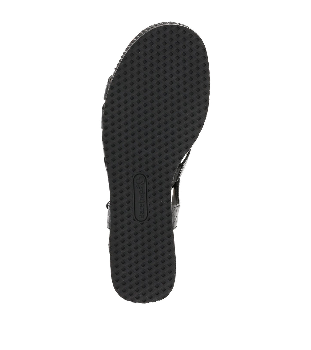 Savannah Wedge Sandal Black - Women