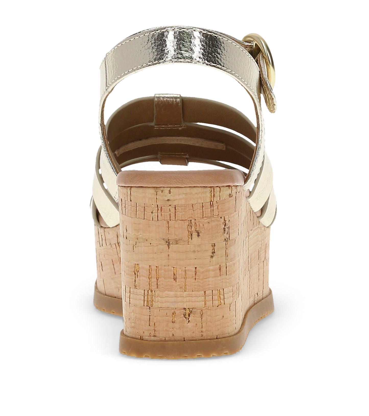 Savannah Wedge Sandal Light Gold - Women