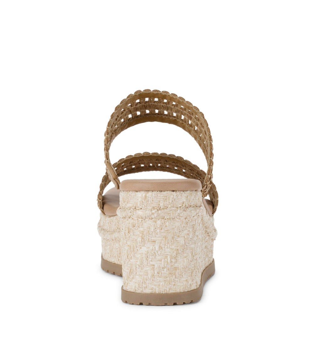 Sophie Wedge Sandal Caramel - Women
