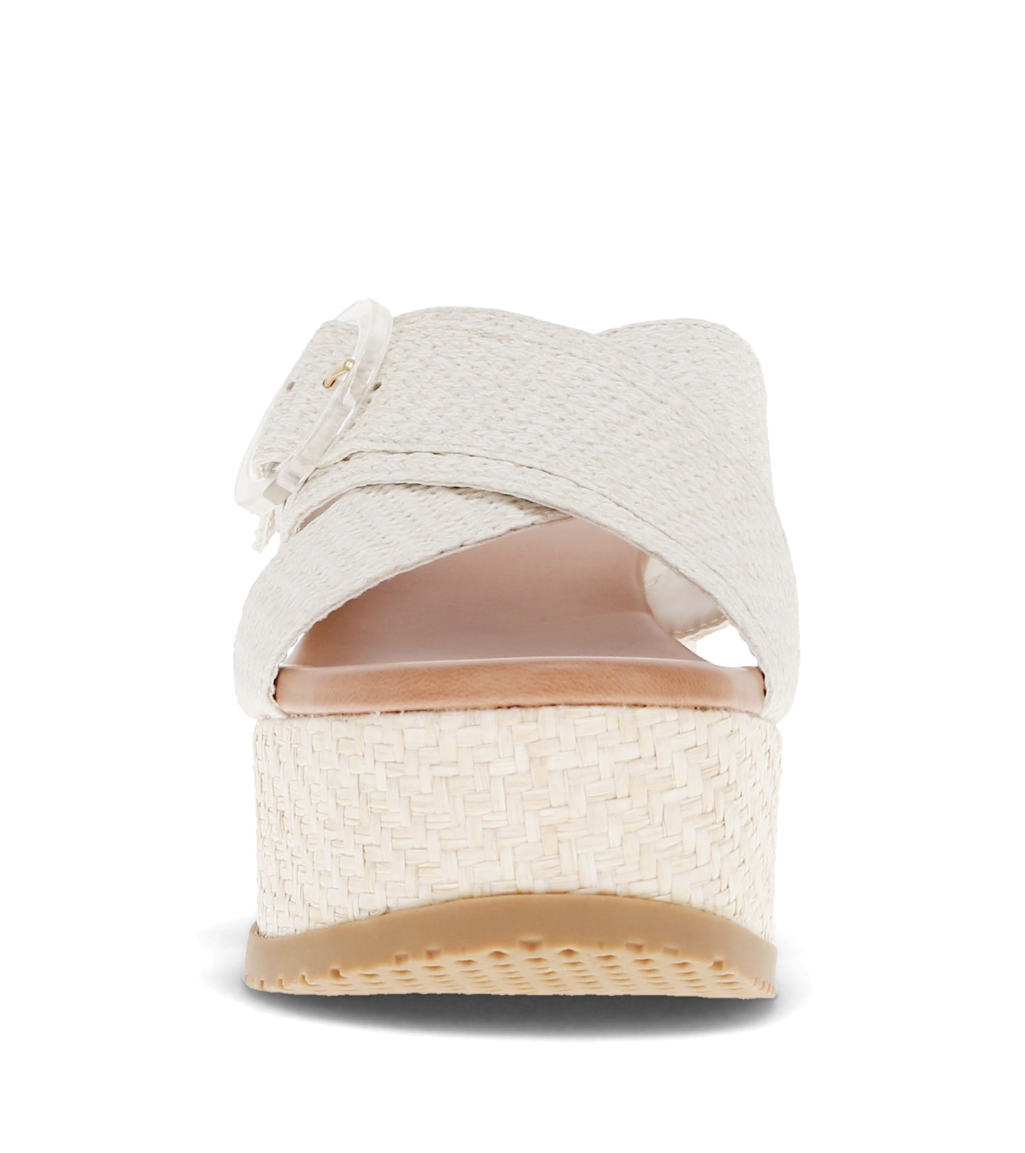 Sydney Wedge Sandal Cream - Women