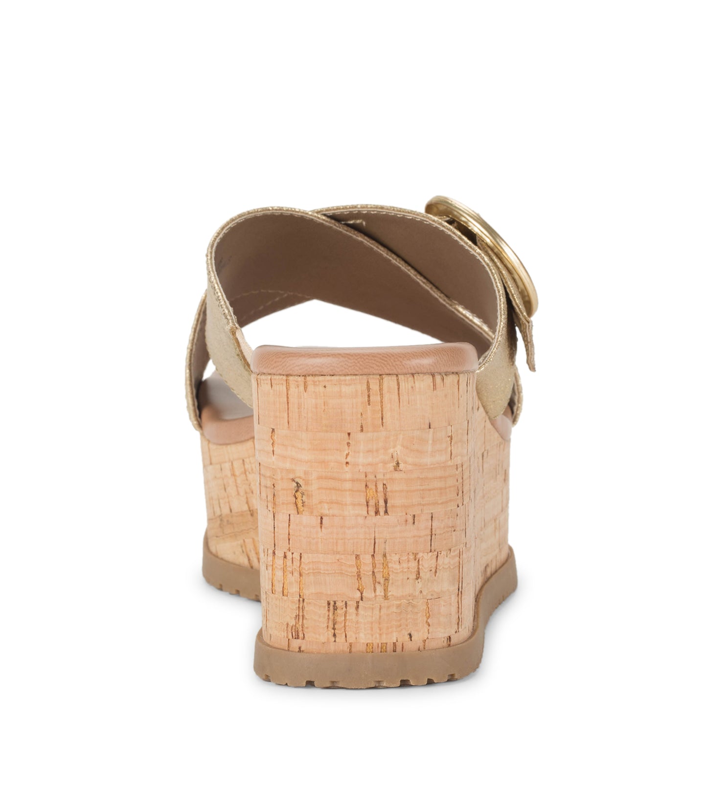 Sydney Wedge Sandal Gold - Women