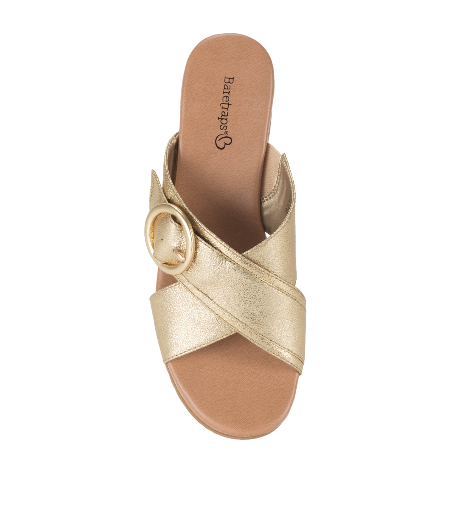 Sydney Wedge Sandal Gold - Women