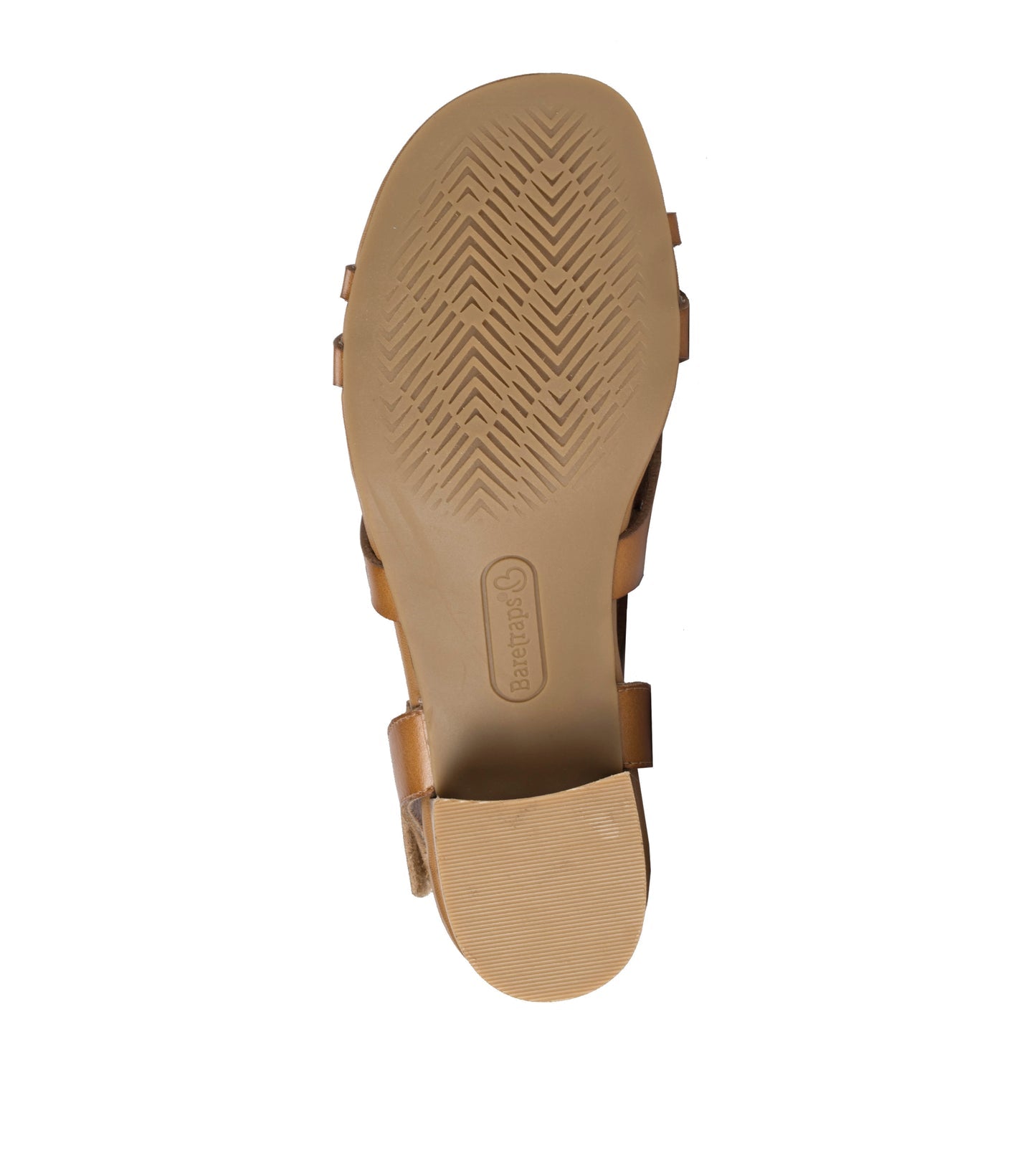 Velvet Block Heel Sandal Caramel - Women