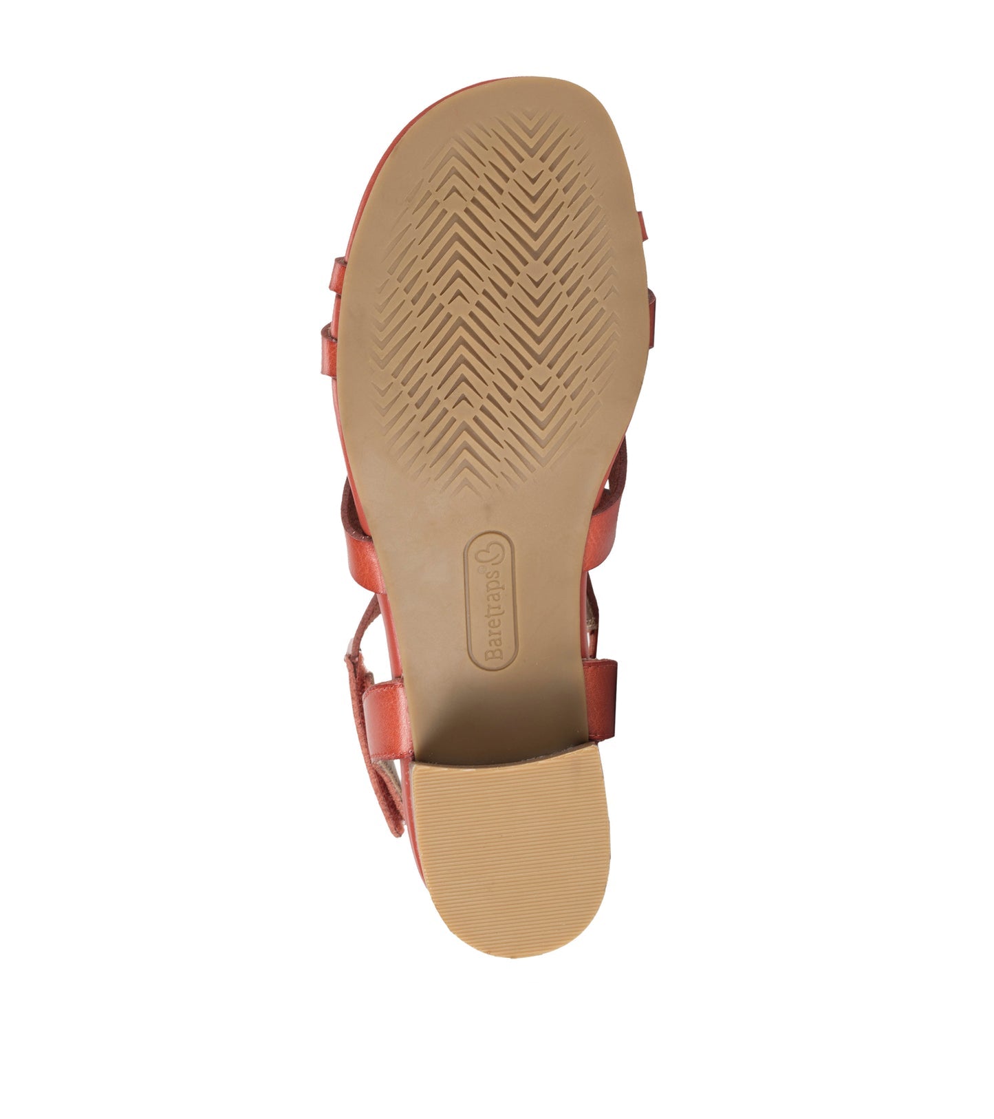 Velvet Block Heel Sandal Paprika - Women