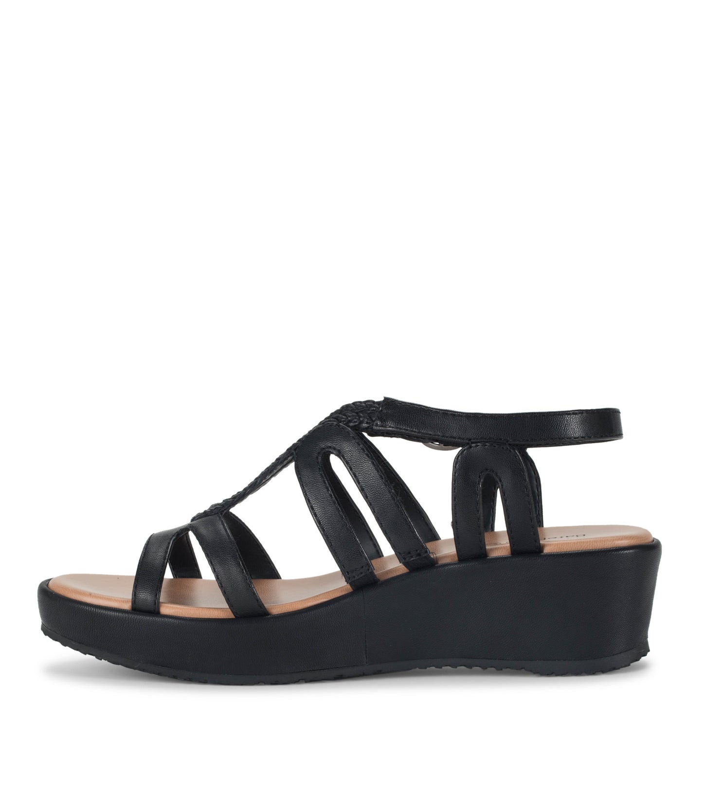 Wilma Wedge Sandal Black - Women