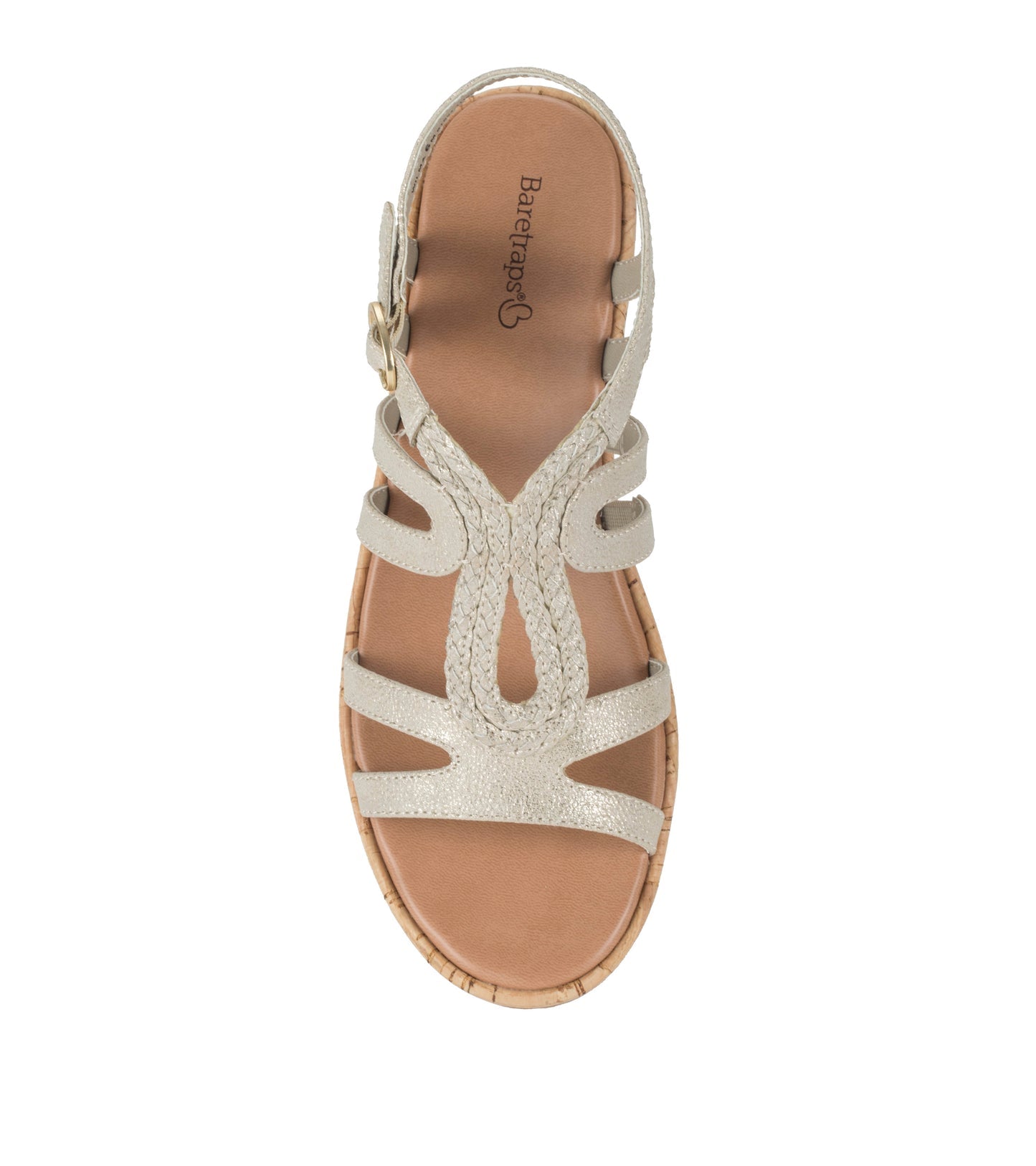 Wilma Wedge Sandal Champagne - Women