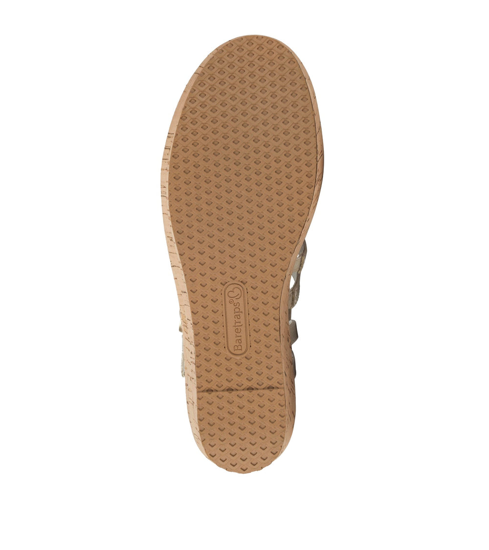 Wilma Wedge Sandal Champagne - Women