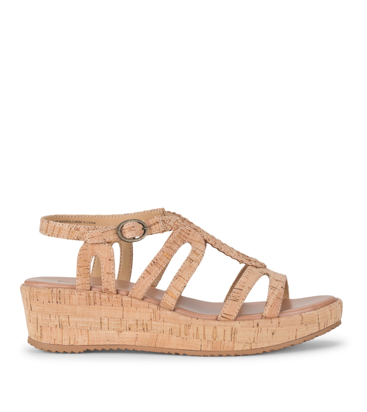 Wilma Wedge Sandal Natural Cork - Women