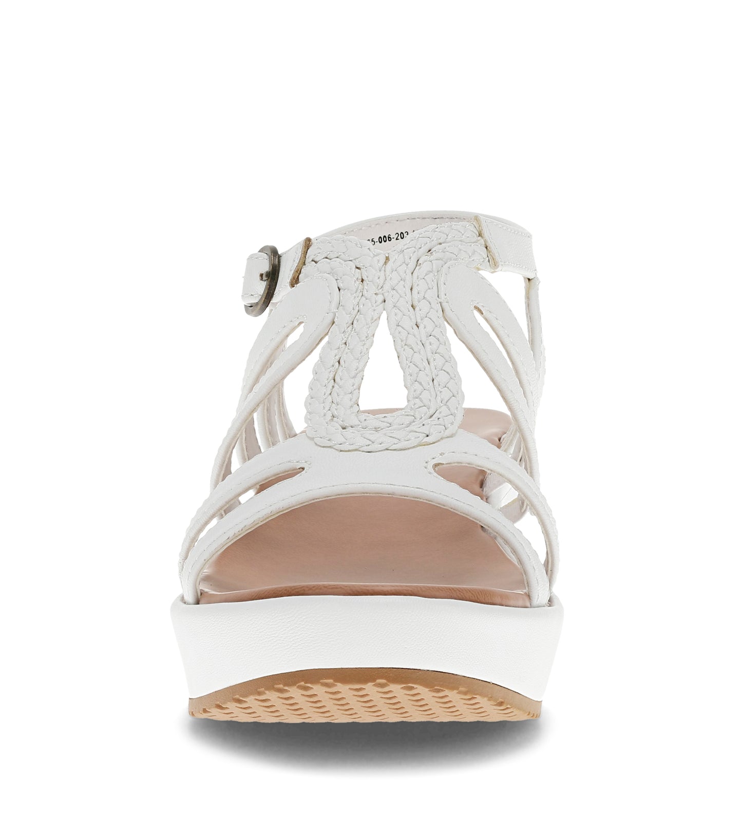 Wilma Wedge Sandal White - Women