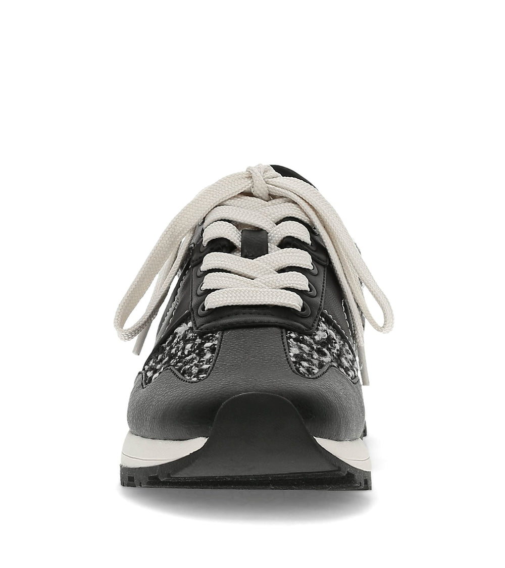 Gwenda Lace Up Sneaker Black Multi - Women