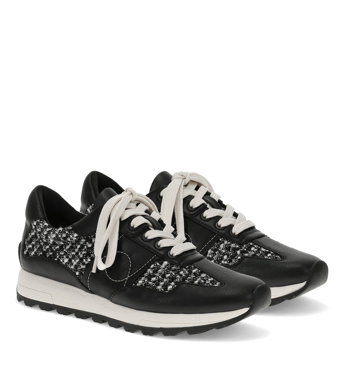 Gwenda Lace Up Sneaker Black Multi - Women
