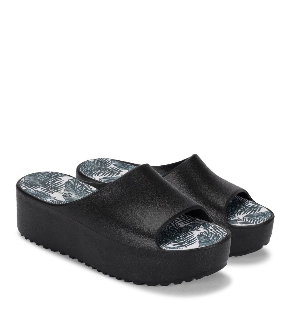 Parvati Platform Sandal Black - Women