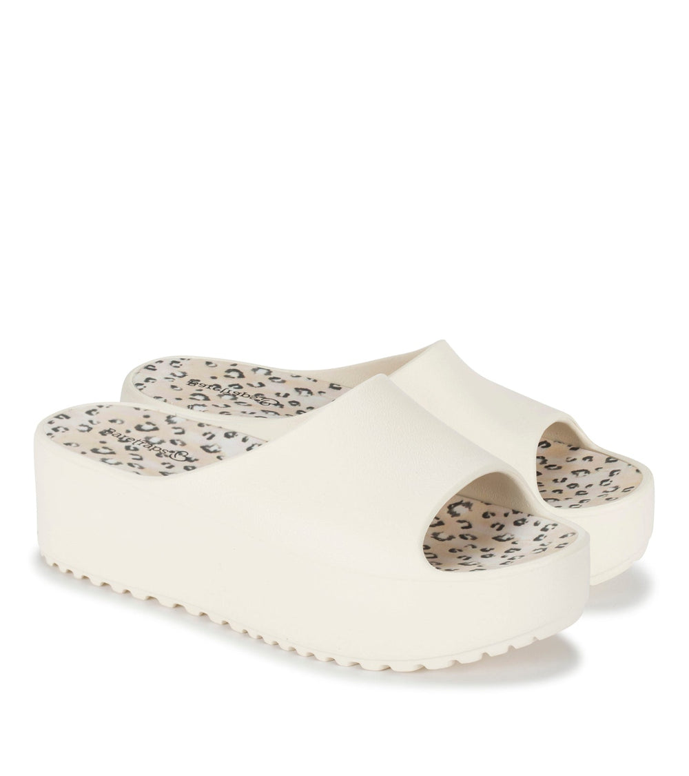 Parvati Platform Sandal Light Cream - Women