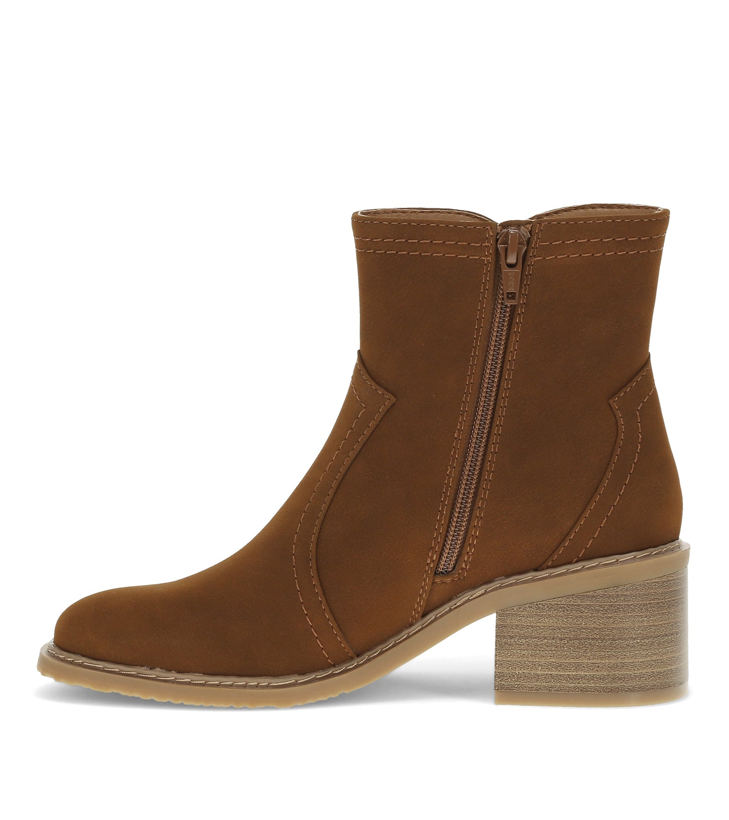 Calloway Block Heel Bootie Nutshell - Women