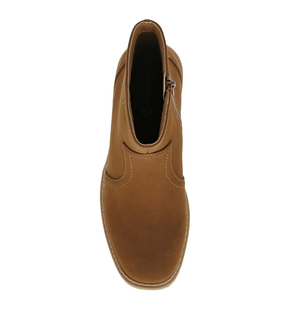 Calloway Block Heel Bootie Nutshell - Women