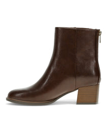 Bessie Block Heel Bootie Bloodstone - Women