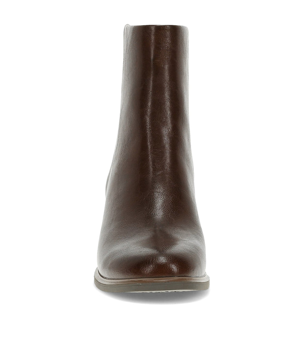 Bessie Block Heel Bootie Bloodstone - Women
