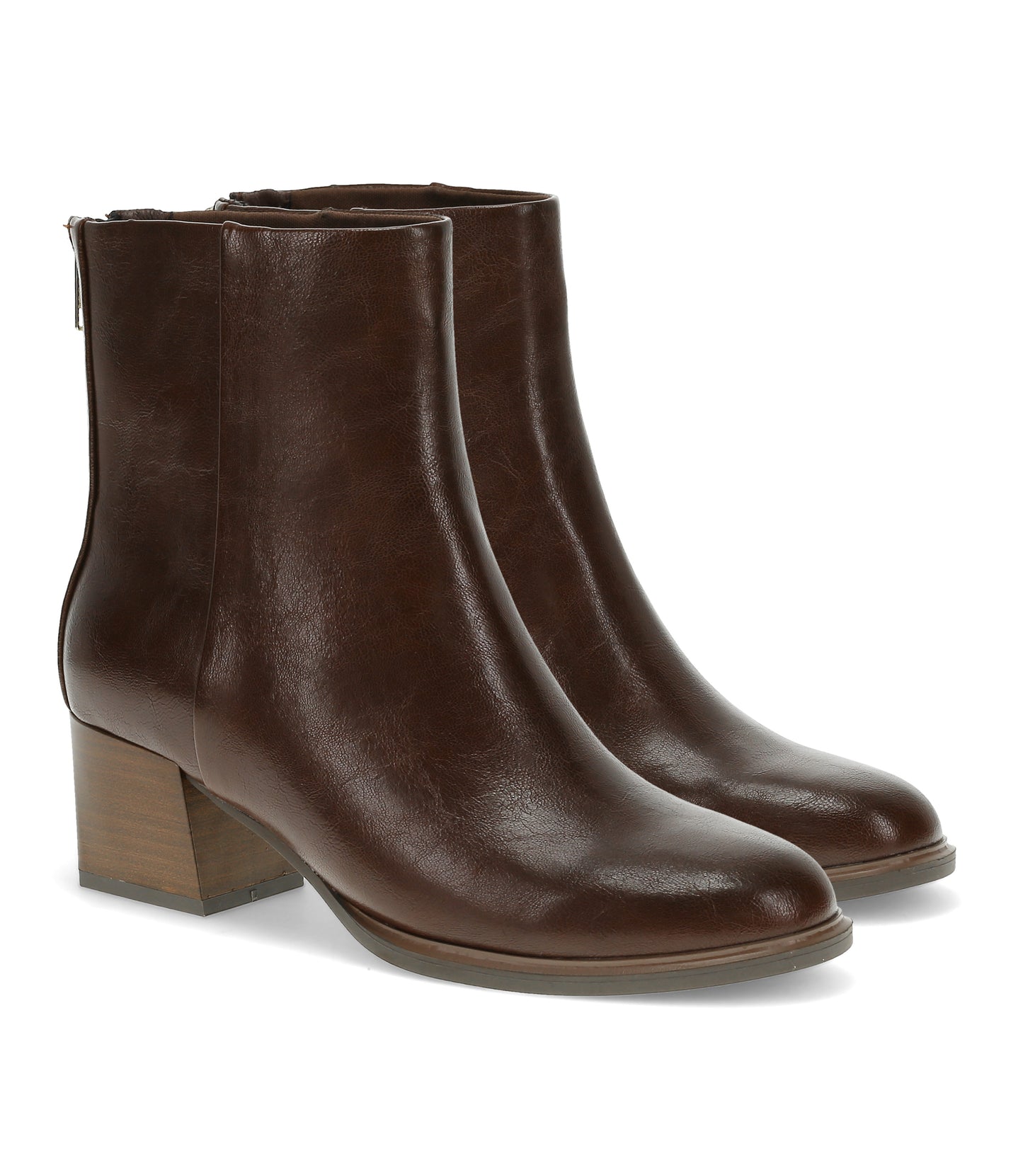 Bessie Block Heel Bootie Bloodstone - Women