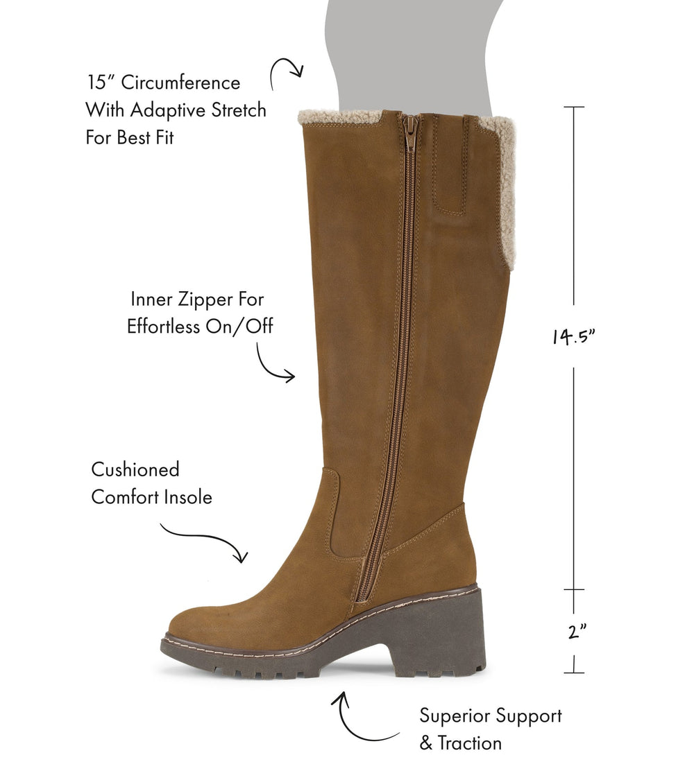 Dalary Tall Boot Nutshell - Women