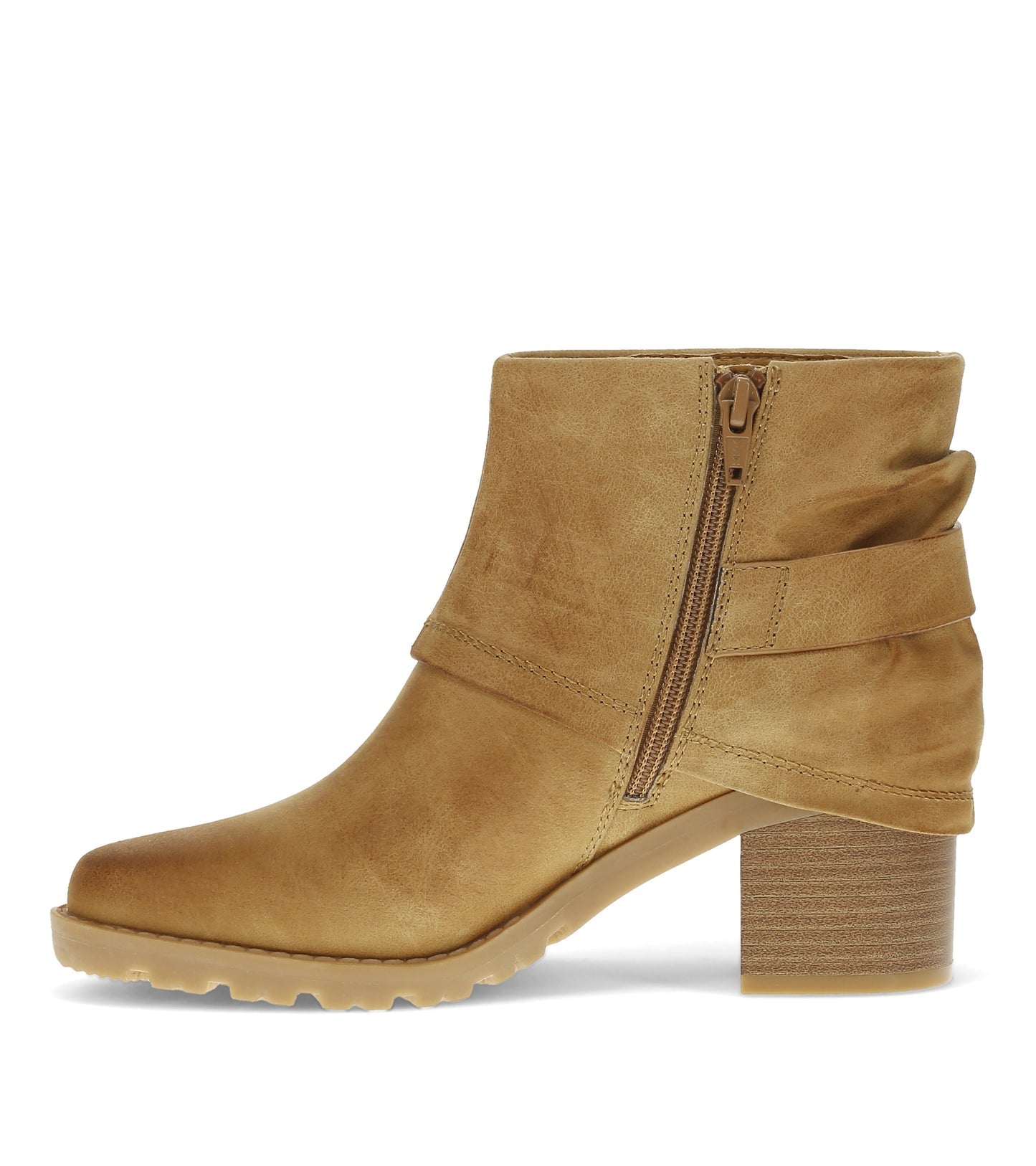 Deborah Block Heel Bootie Sand - Women