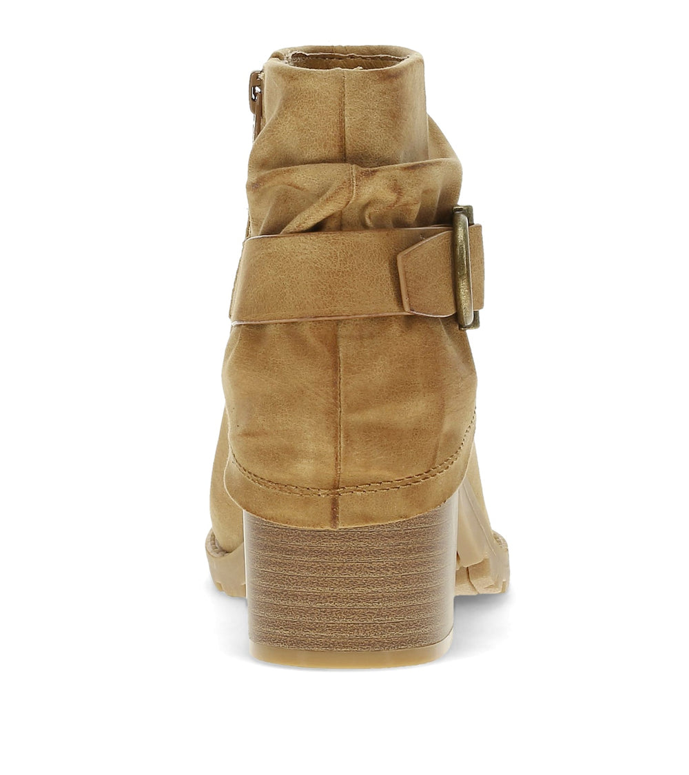 Deborah Block Heel Bootie Sand - Women