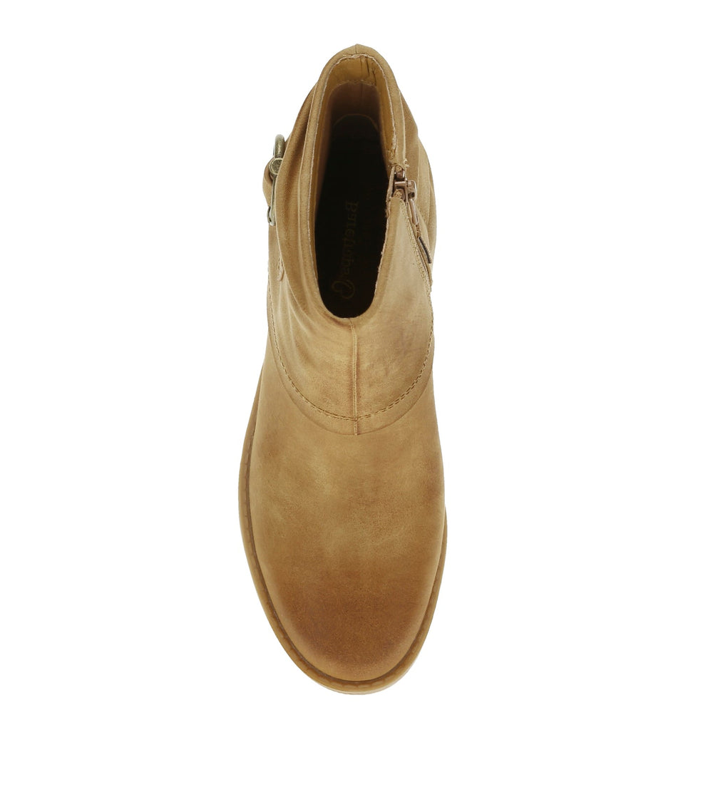 Deborah Block Heel Bootie Sand - Women