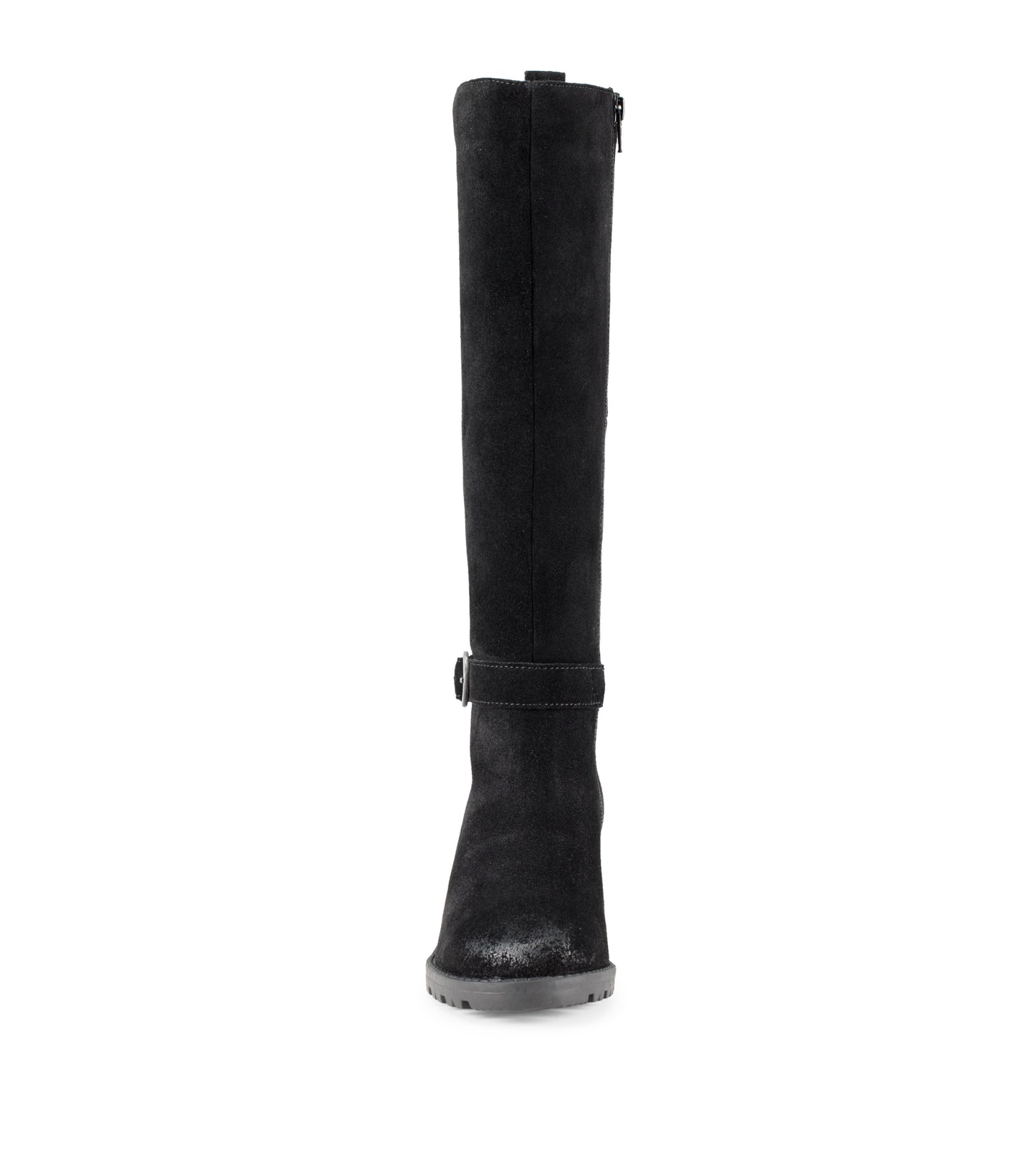 Della Tall Boot Black Suede - Women