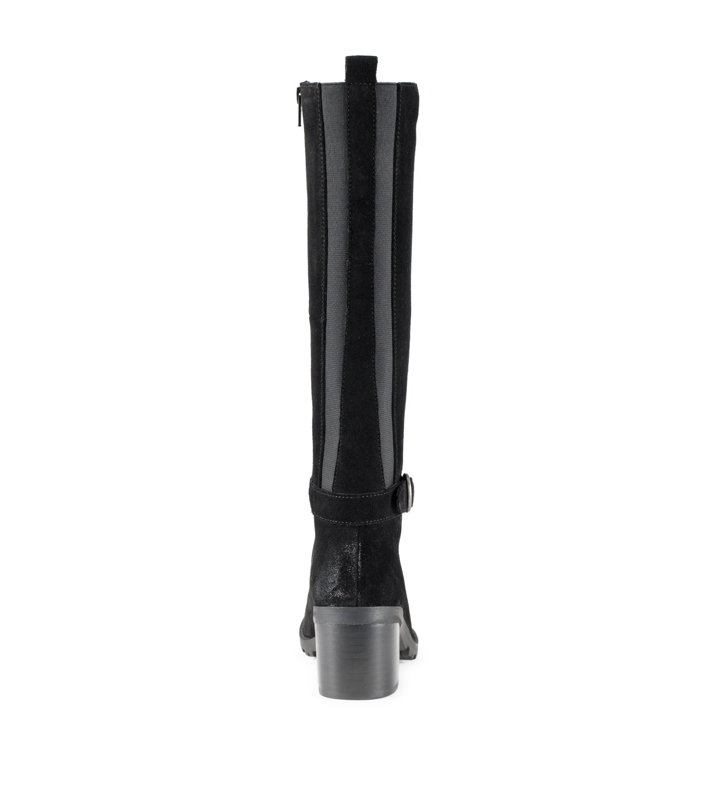 Della Tall Boot Black Suede - Women