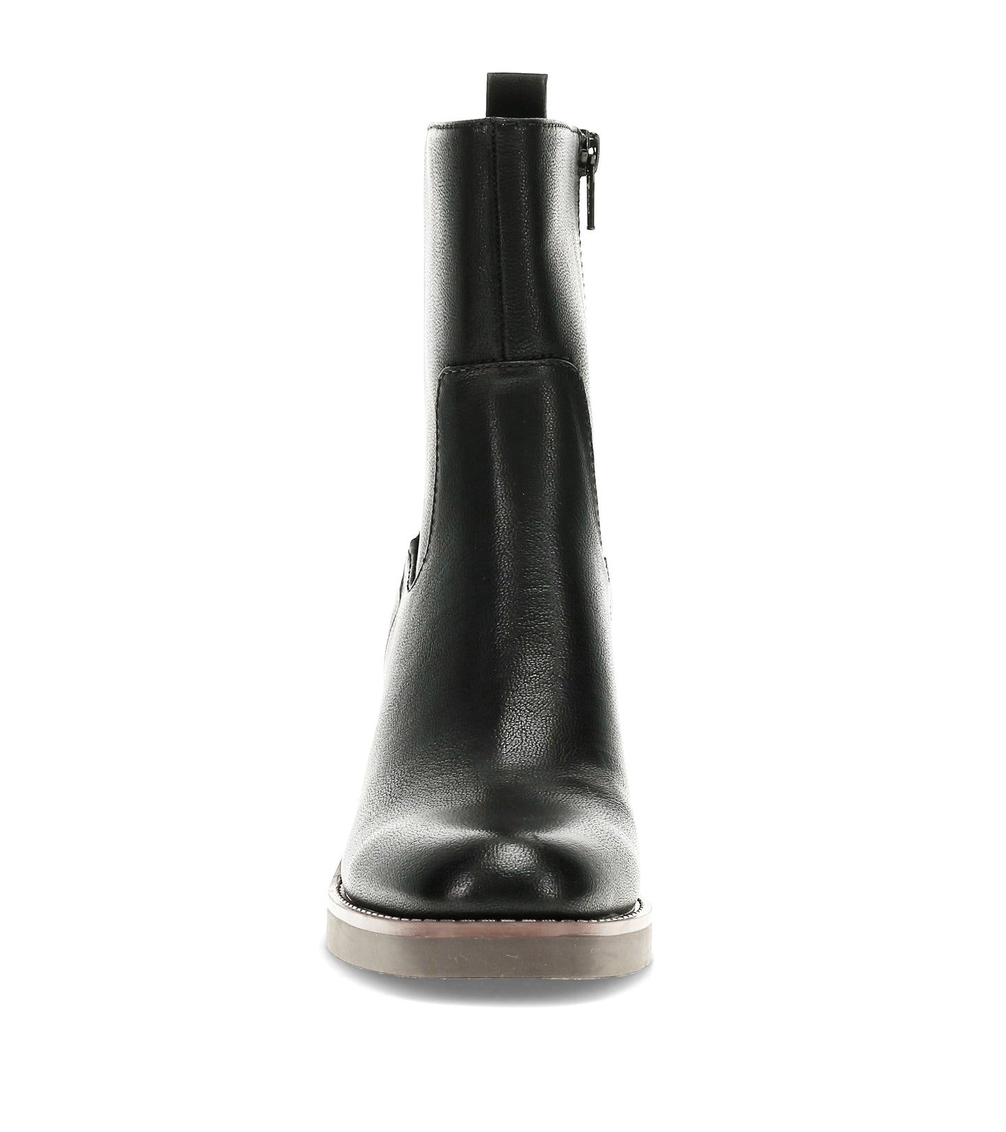 Giana Heeled Midi Boot Black - Women