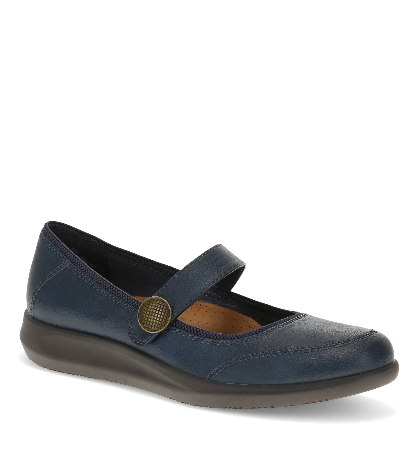 Joesie Mary Jane Flat Dark Navy - Women