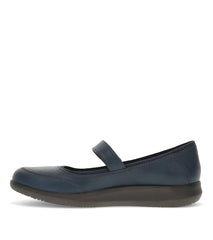 Joesie Mary Jane Flat Dark Navy - Women