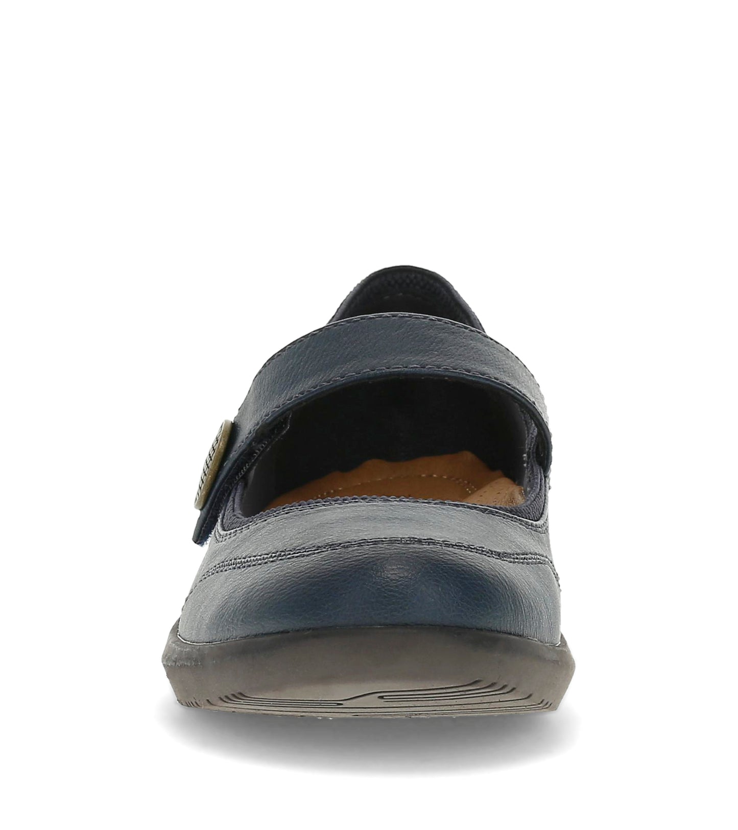 Joesie Mary Jane Flat Dark Navy - Women