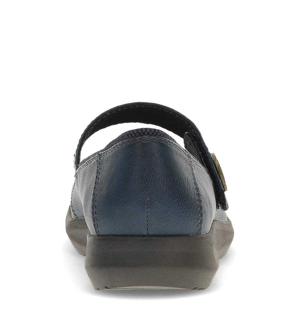 Joesie Mary Jane Flat Dark Navy - Women
